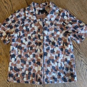 J Crew Collection Silk/Cotton Beautiful Jacket